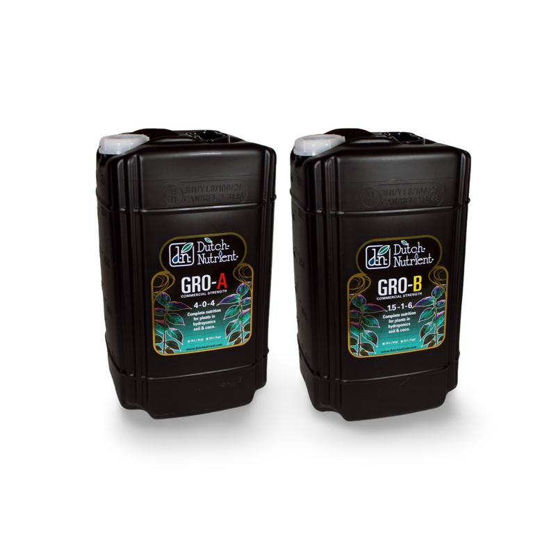 Dutch Nutrient Gro A & B - Commercial Strength 23L