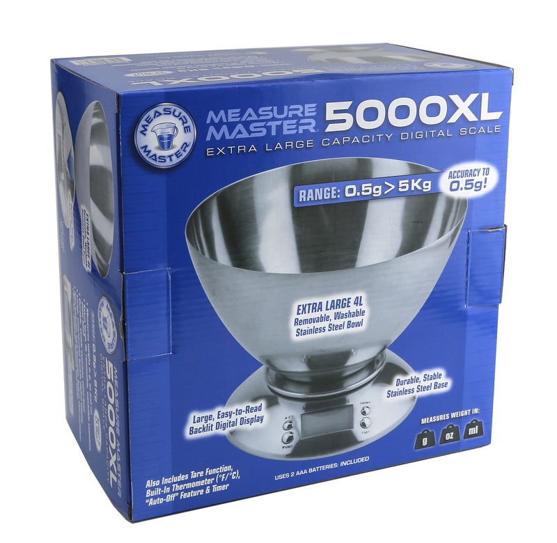 Measure Master Digital Scale W/ 4L Bowl