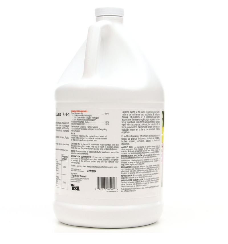 Alaska Fish Fertilizer 5-1-1