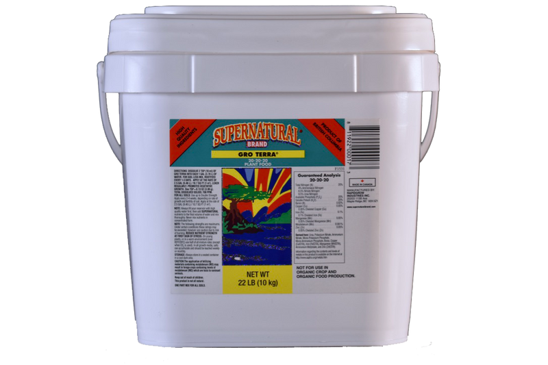 Supernatural Brand Gro Terra 20-20-20
